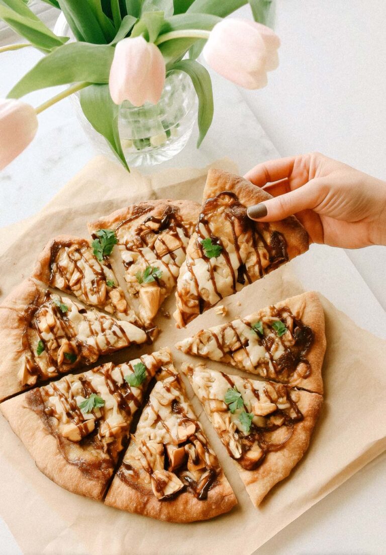 Homemade BBQ Chicken Pizza